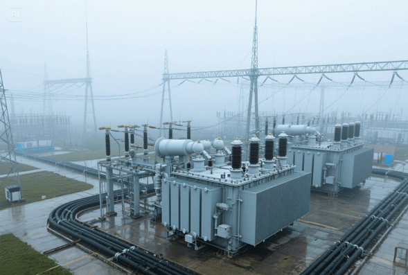 电网与变压器 Power grid and transformer