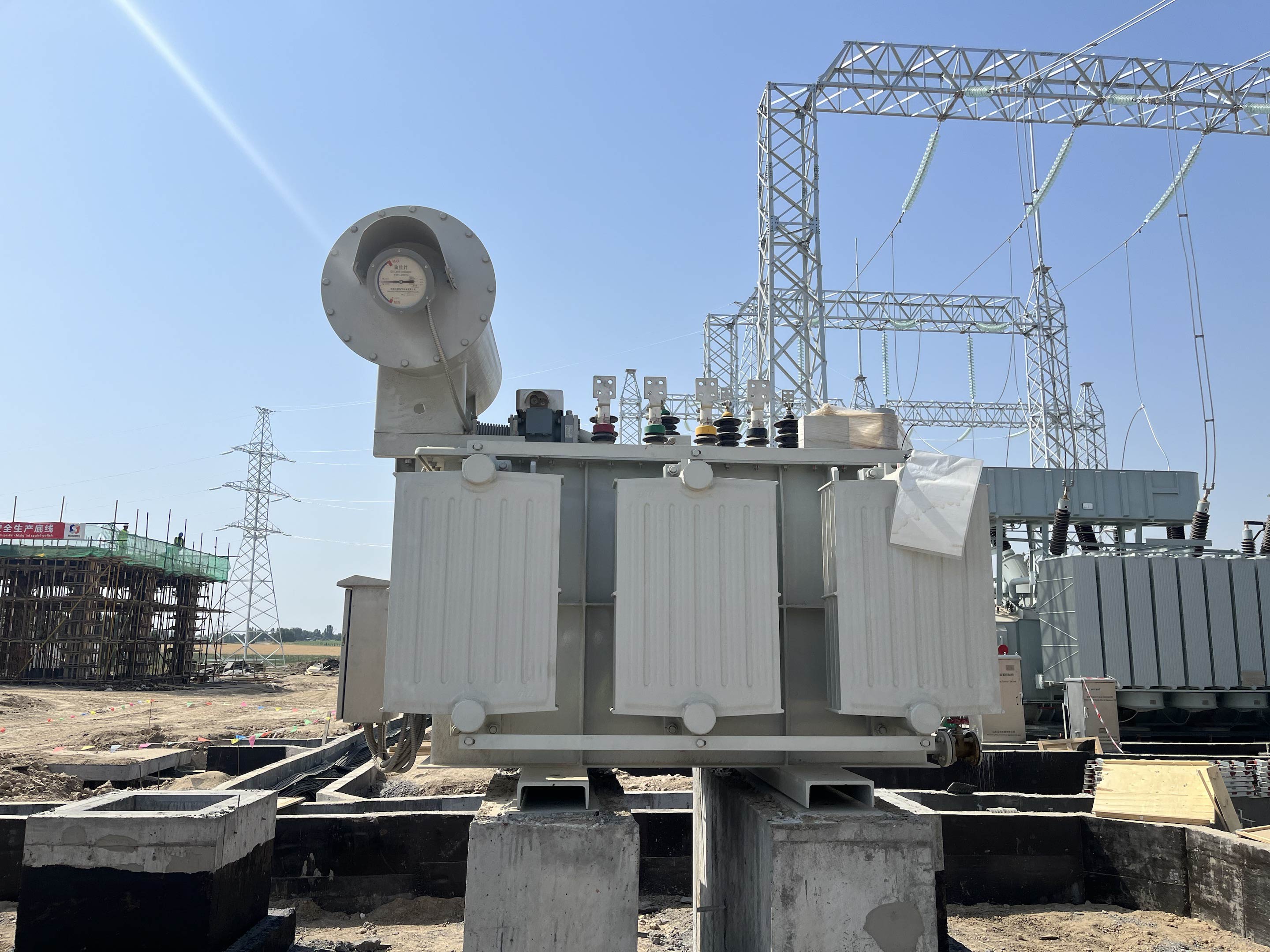 Solar Plant Project 3500kVA Oil Transformer