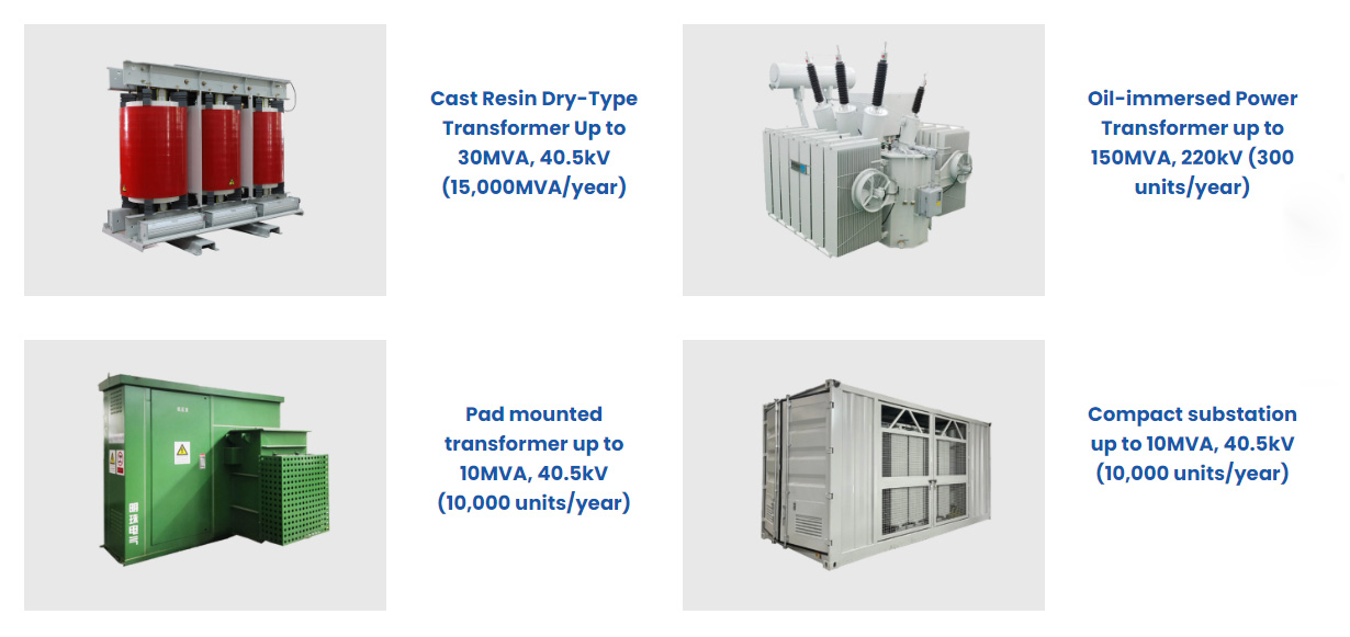 Power transformer catalog