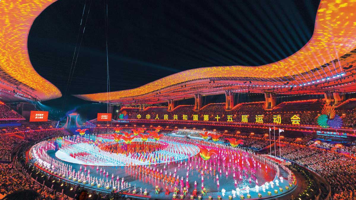 Pearl Electric transformers supplying power for the 15th National Games venue