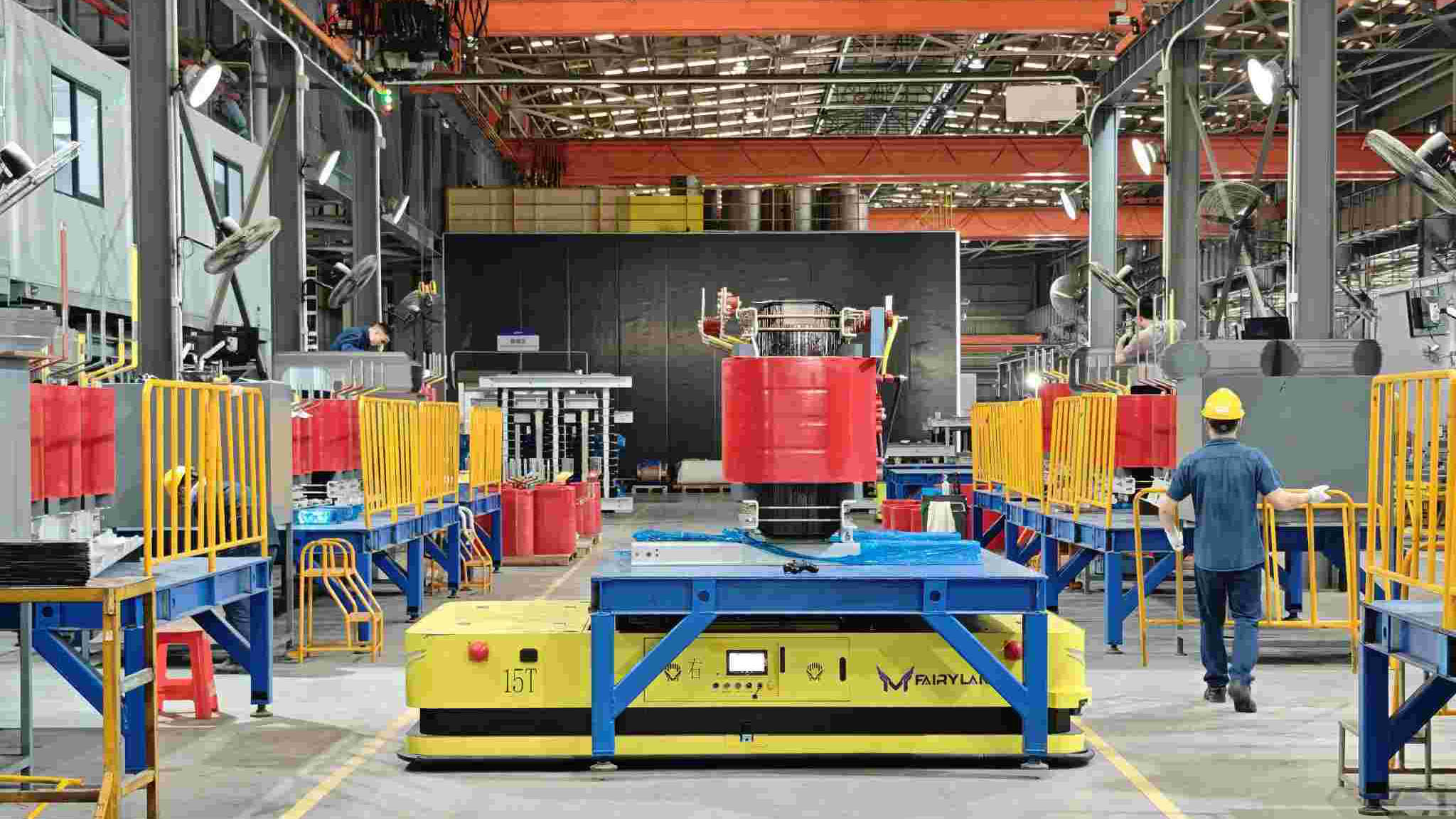 Equipment in Pearl Electrics production workshop